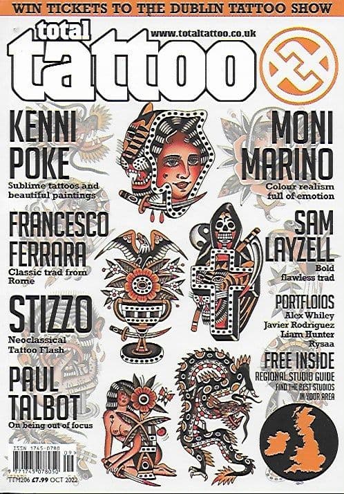 Total Tattoo Magazine - No.206 September 2022