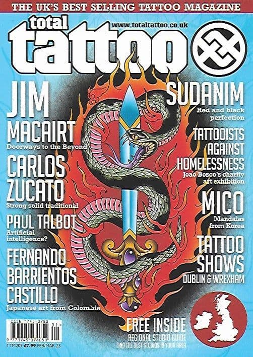 Total Tattoo Magazine - No.209 February/March 2023