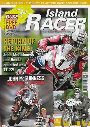 TT Island Racer Magazine - Issue 2022 ( Includes DVD  John McGuinness -Breaking the Barrier)