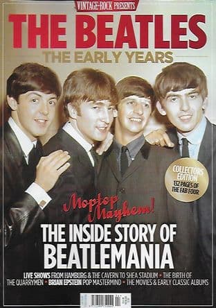 Vintage Rock Presents Magazine - THE BEATLES The Early Years