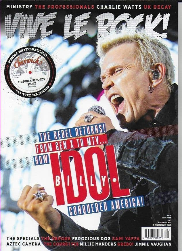 Vive Le Rock Magazine - Issue 86 (Featuring BILLY IDOL)