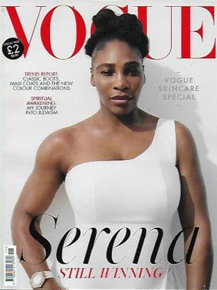 VOGUE U.K. Magazine - Issue 2020-11 November 2020 (Featuring Serena Williams)