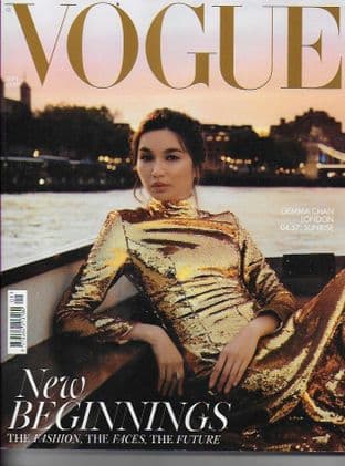 VOGUE U.K. Magazine - Issue 2021-09 September 2021 (Cover GEMMA CHAN  London Sunrise)