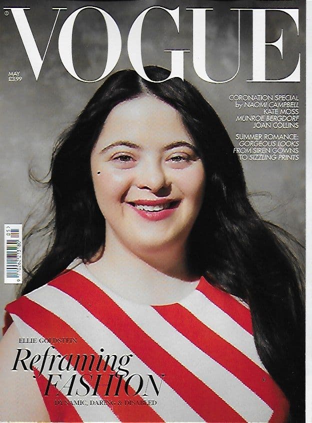VOGUE U.K. Magazine Issue 2023-05 May 2023 (Ellie Goldstein Cover)