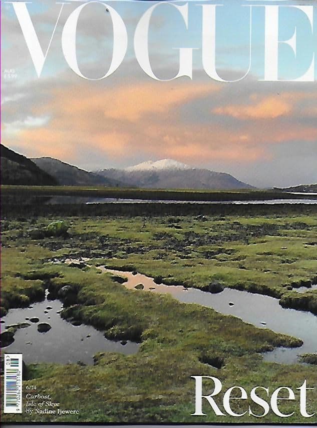 Vogue UK Magazine - Issue 2020-08 August 2020 (Cover 6 - Carbost Isle of Skye)