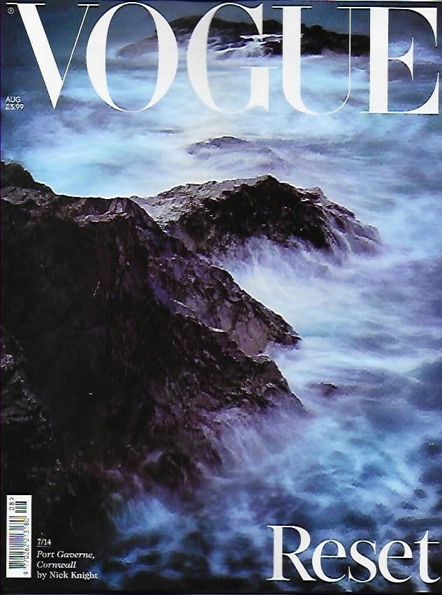 Vogue UK Magazine - Issue 2020-08 August 2020 (Cover 7 - Port Gaverne Cornwall)
