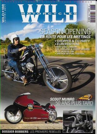 Wild Motorcycles Magazine - Issue 188 / July 2017