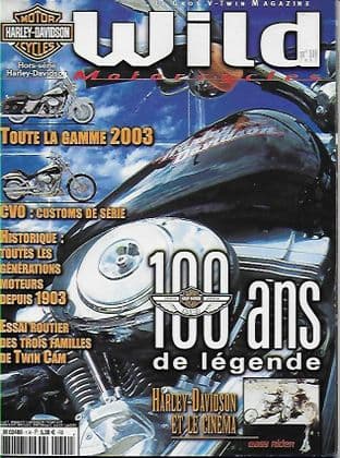 Wild Motorcycles Magazine - Issue Hors-serie Harley-Davidson No.1