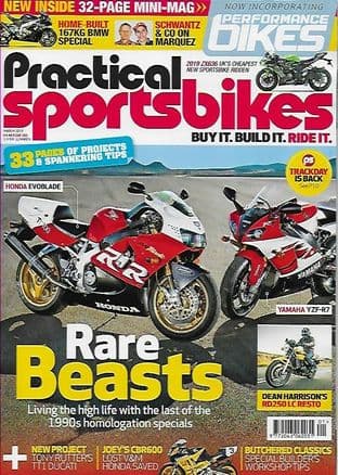 Practical Sportsbikes Magazine incoporating Performance Bikes  - Issue 101 / March 2019