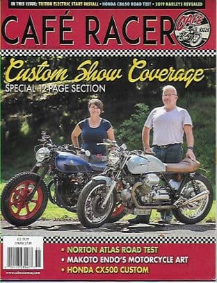 Cafe Racer USA Magazine Discounted Set - 10 Issues Nos.50-59 inclusive